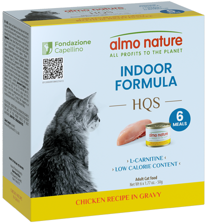 Almo Nature - HQS Indoor Formula 6pk Meals