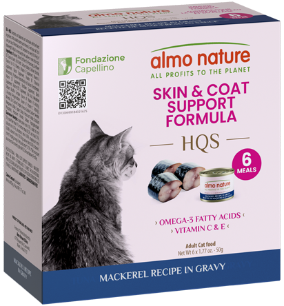 Almo Nature - HQS Skin & Coat Support Formula 6pk Meals