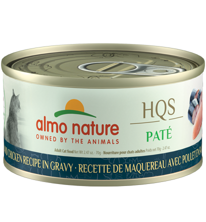 Almo Nature - HQS Natural Pate Can Cat Food (2.4oz can)