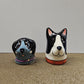 Candace Reiter Dogzilla Salt and Pepper Shaker Set, Whimsical Ceramic Dogs