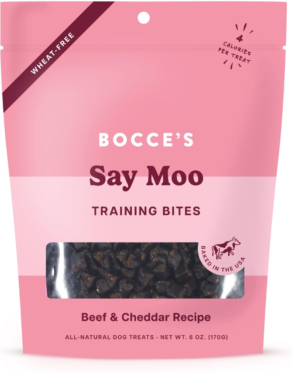 Bocce's Say Moo Training Bites