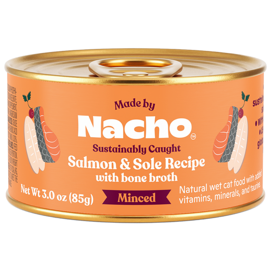 Made by Nacho - Minced Cat Food in bone broth 3oz