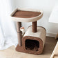 Catry Isla Cat Tree with Condo and Paper Rope Scratch Post