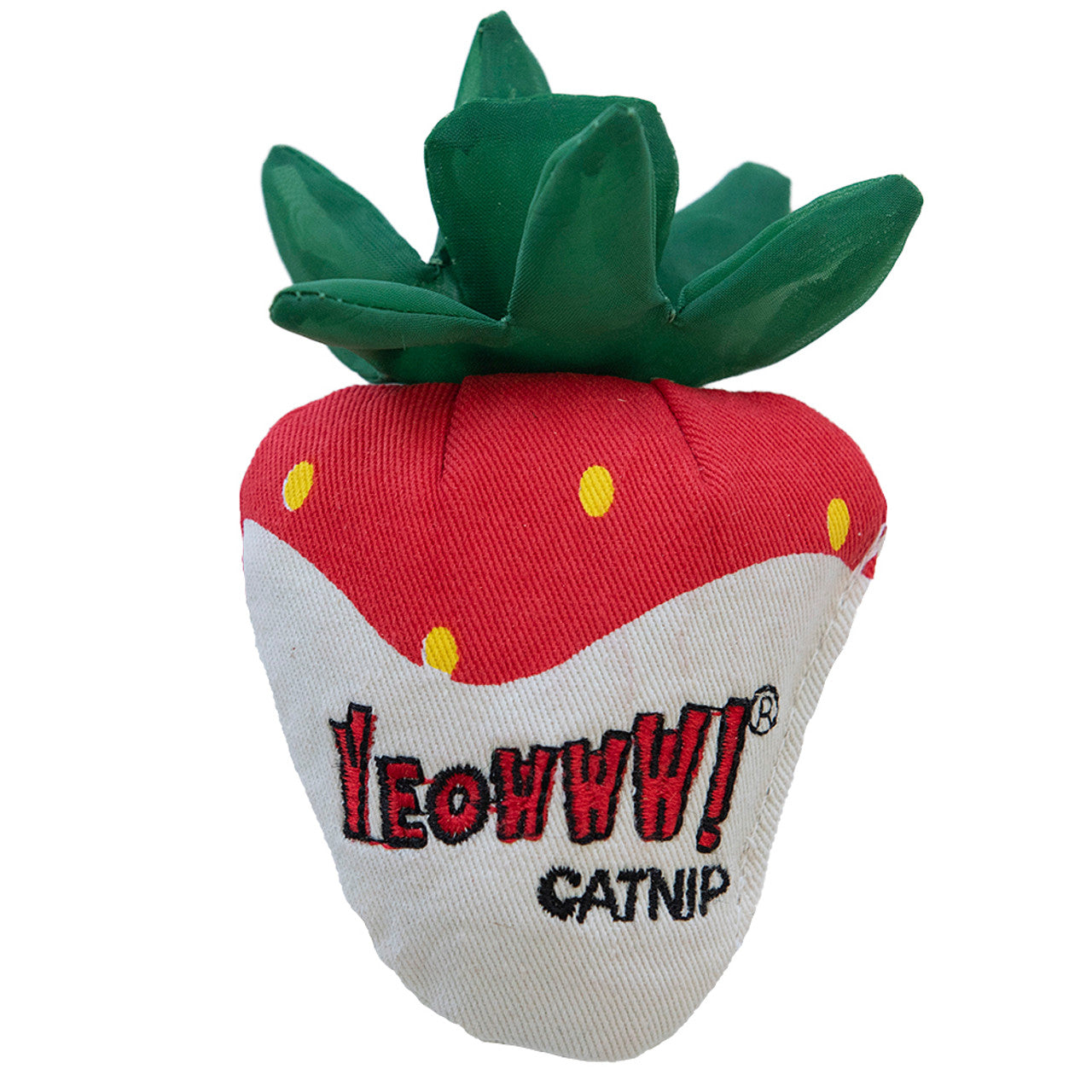 Yeowww! Catnip Strawberries!