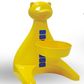 Adjustable Elevated Dog & Cat Bowl - Yellow