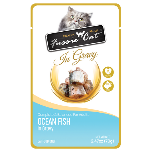Fussie Cat Premium Pouches In Gravy