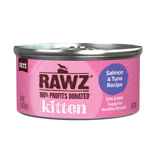 RAWZ - Paté Kitten Food (2.8oz can)