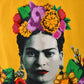 Yellow Canvas Frida Bag 14x16