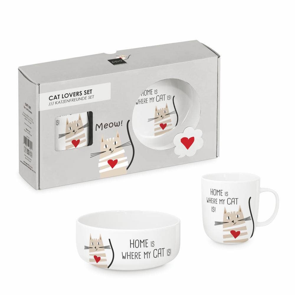 CAT LOVERS GIFT SET