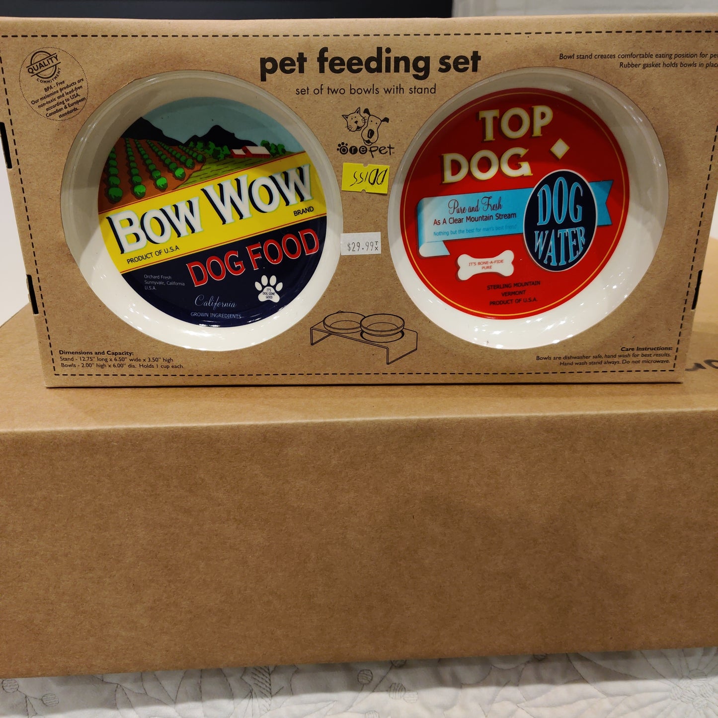 Ore Pet feeding Set