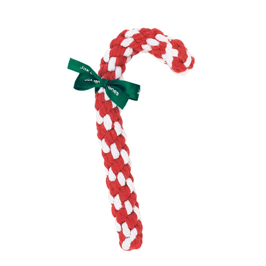 Candy Cane 12" Jumbo Rope Dog Toy