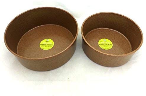 Ore' Pet Eco Bamboo Bowls Large Set of Two, 1 EA