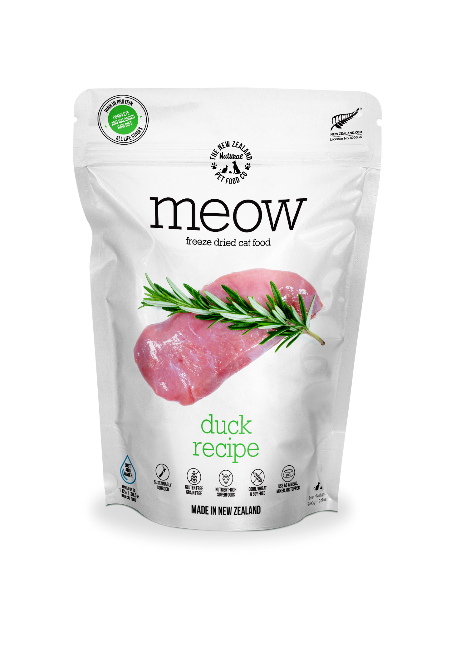 Meow Duck Freeze Dried Cat Food 1.76oz