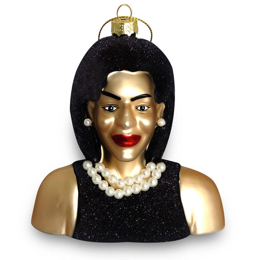 Naked Decor - Michelle Obama Glass Ornament