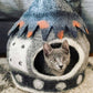 Fairy House Wool Pet Cave