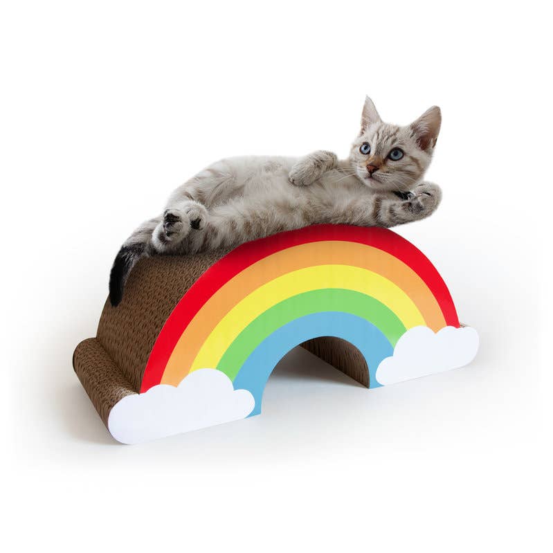 Rainbow Cat Scratcher
