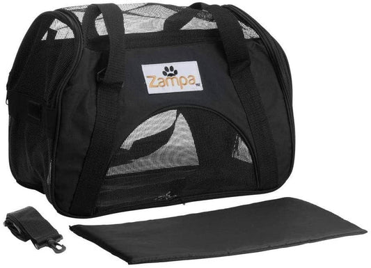 Zampa Pets - Soft Side Pet Travel Carrier (Medium)