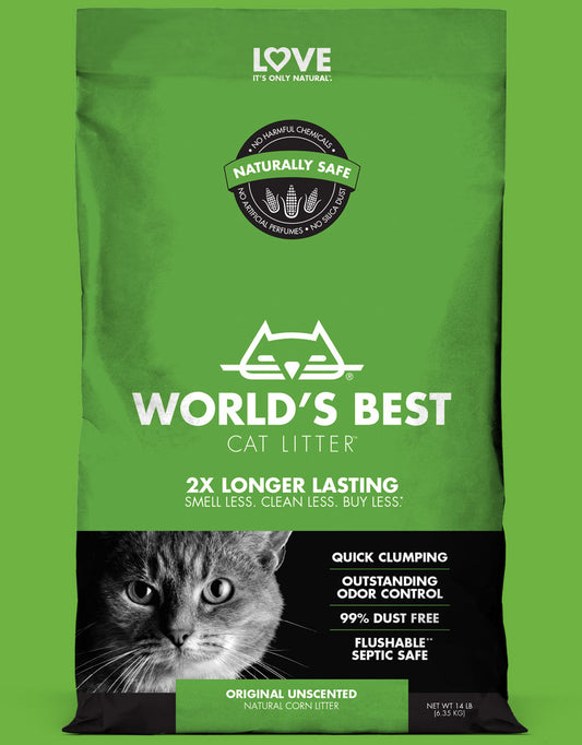 World's Best Original Cat Clumping Formula Cat Litter 15-lb