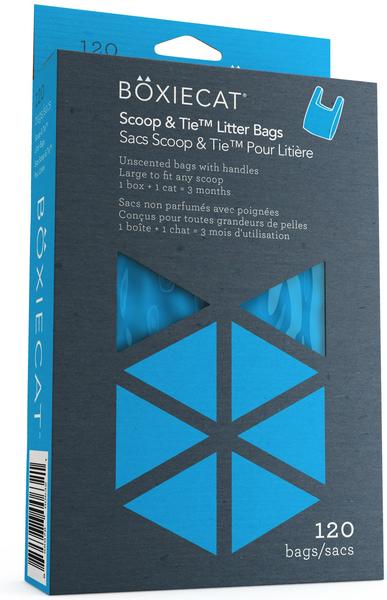 Boxiecat Scoop & Tie™ Litter Bags, 120 count