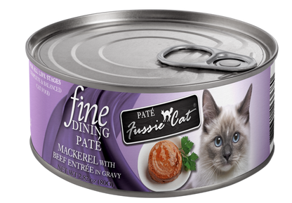 Fussie Cat - Fine Dining Formulas paté Cat Food