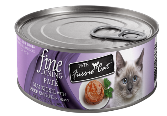 Fussie Cat - Fine Dining Formulas paté Cat Food