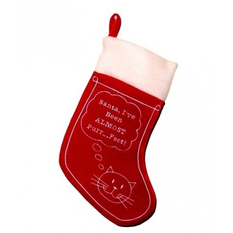 Holiday Stocking for Cats - Almost PurrFect
