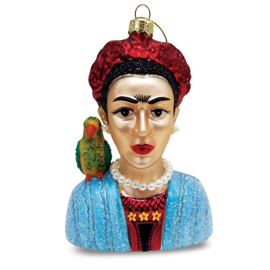 Naked Decor - Frida and her Parrots Glass Ornament