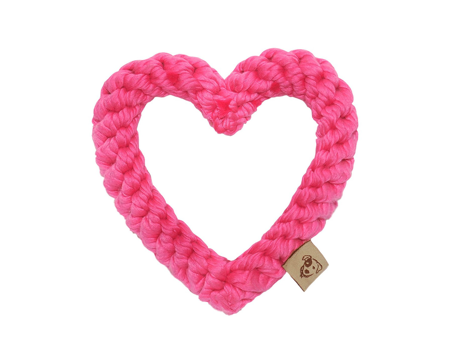 Jax & Bones Heart Shape Rope Toy