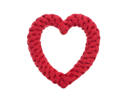 Jax & Bones Heart Shape Rope Toy