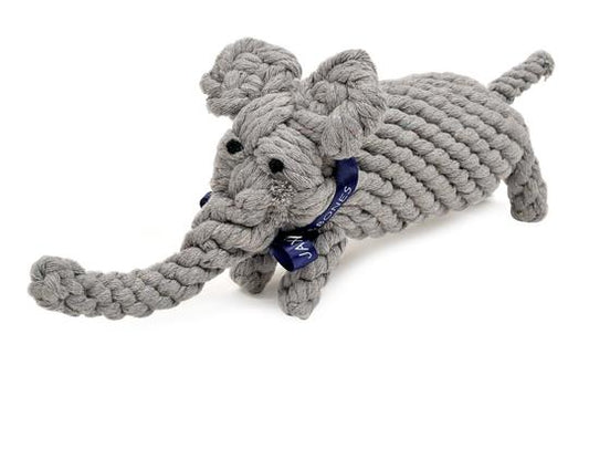Jax & Bones -Coco The Elephant Rope Dog Toy (Large)